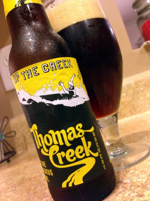 thomas creek-south carolina-beer-beer review-up the creek-ipa